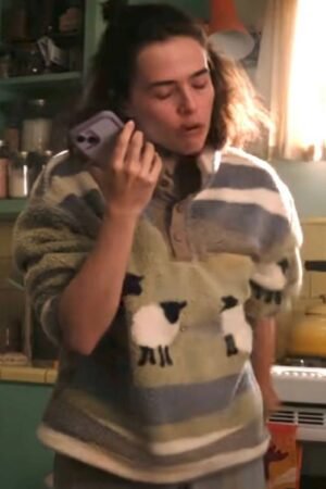 Voicemails-for-Isabelle-Zoey-Deutch-Sheep-Fleece-Sweatshirt