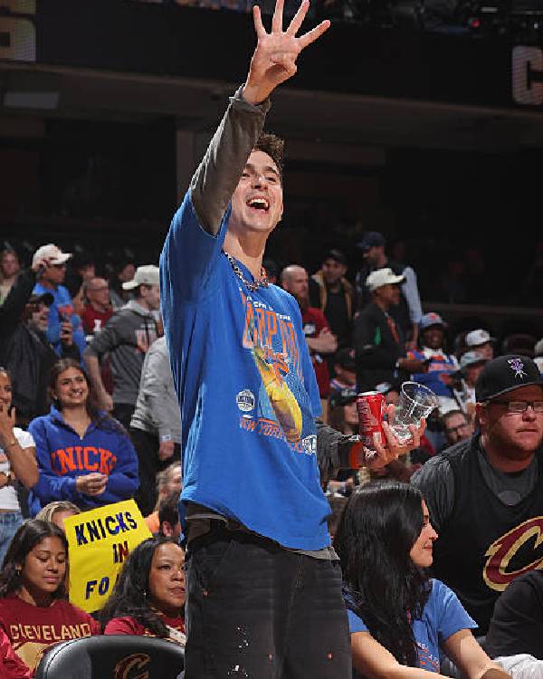 Timothee Chalamet New York Knicks v Cleveland Cavaliers Shirt