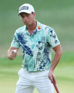 Viktor Hovland Travelers Championship 2026 Polo Shirt